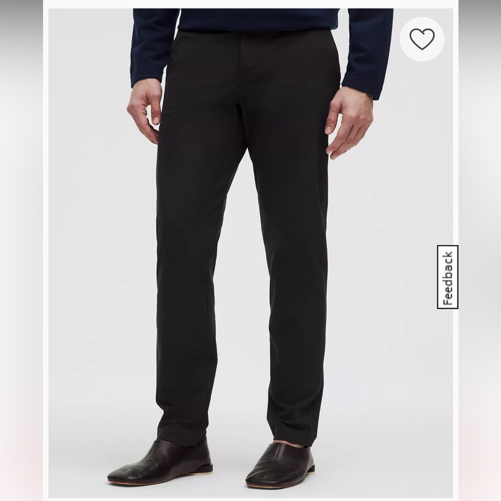 Lululemon ABC/Commission Classic Trousers in Black 36x32